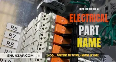 Creating Clear Electrical Part Names: A Step-by-Step Guide