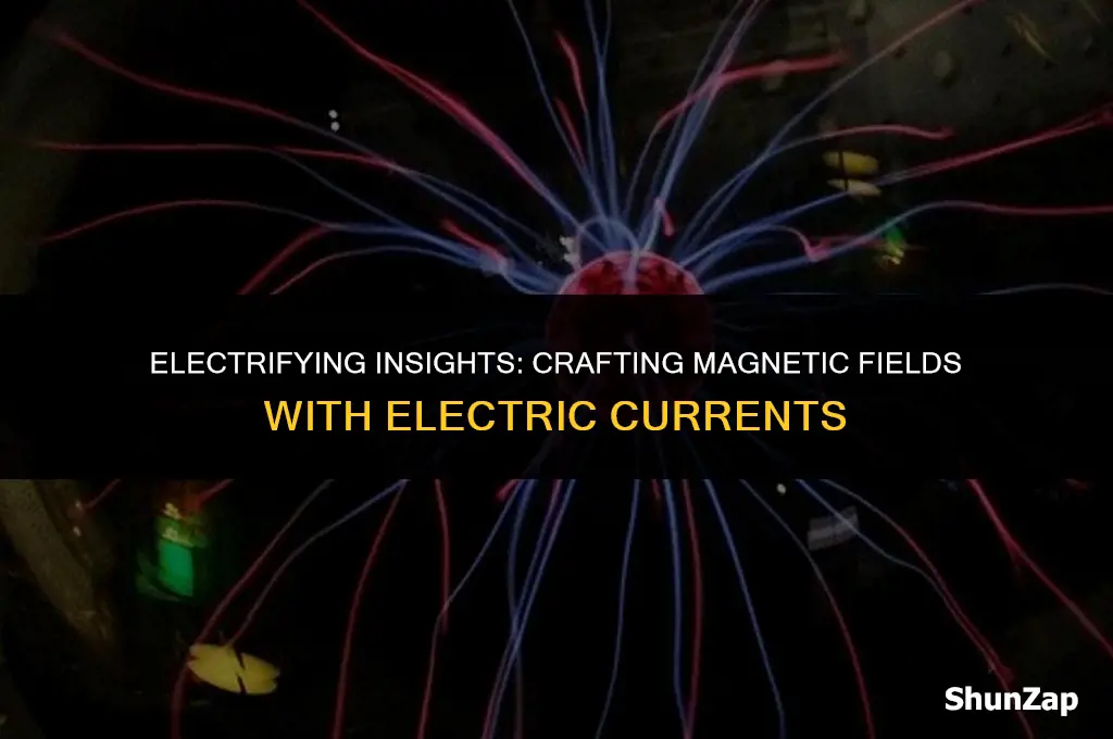 how to create a magnetic field using electricity