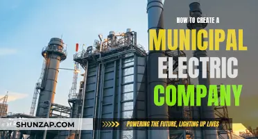 Creating a Municipal Electric Company: A Guide to Energy Independence