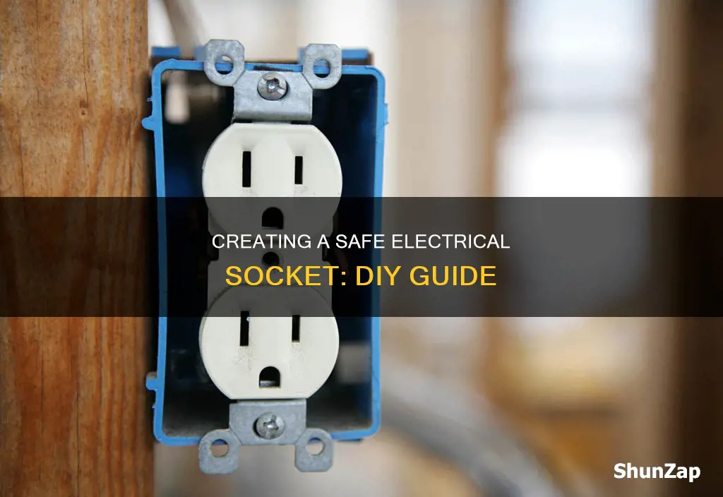how to create a new electrical socket