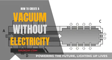 Creating a Vacuum: No Electricity, No Problem!