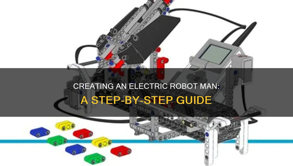 how to create an electric robot man