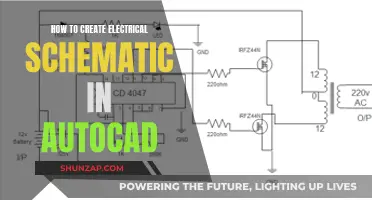 Creating Electrical Schematics: AutoCAD Simplified