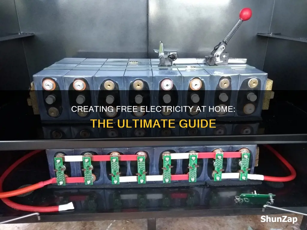 how to create electricity at home free