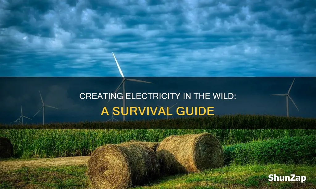 how to create electricity in the wild