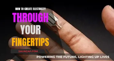 Creating Electricity: Fingertips as a Power Source