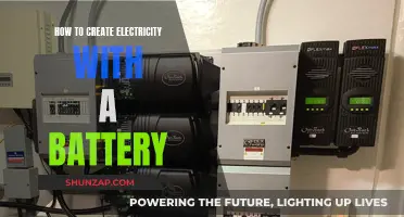 Creating Electricity: Powering with a Battery