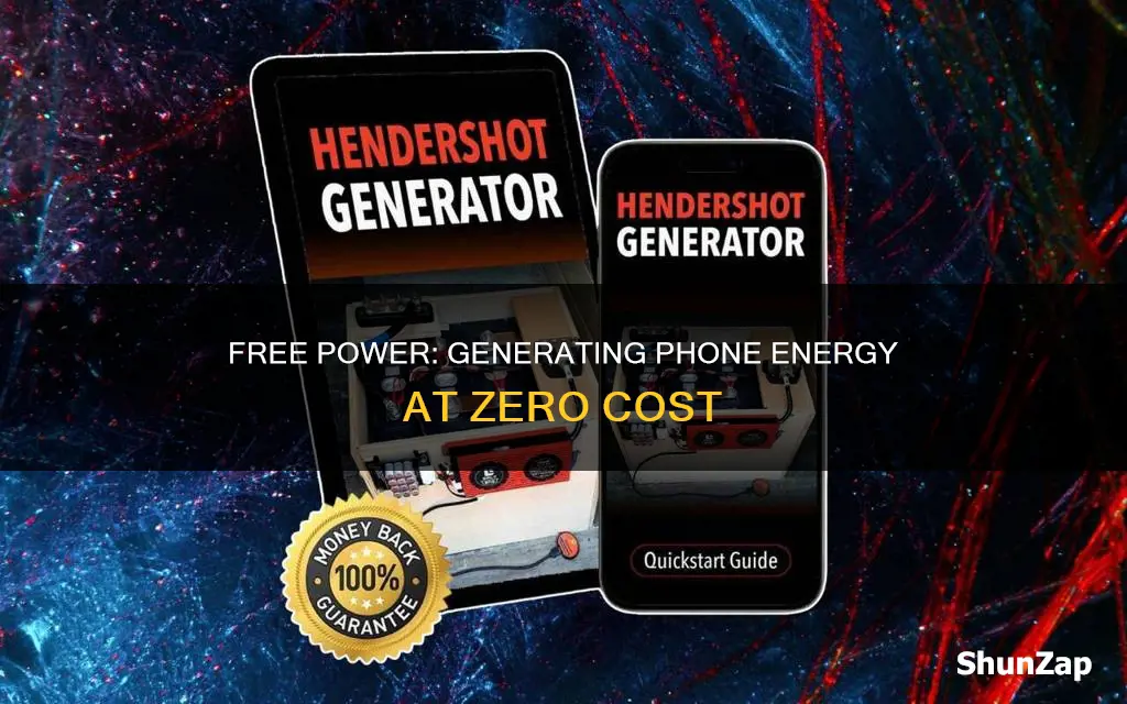 how to create free electricity for phone