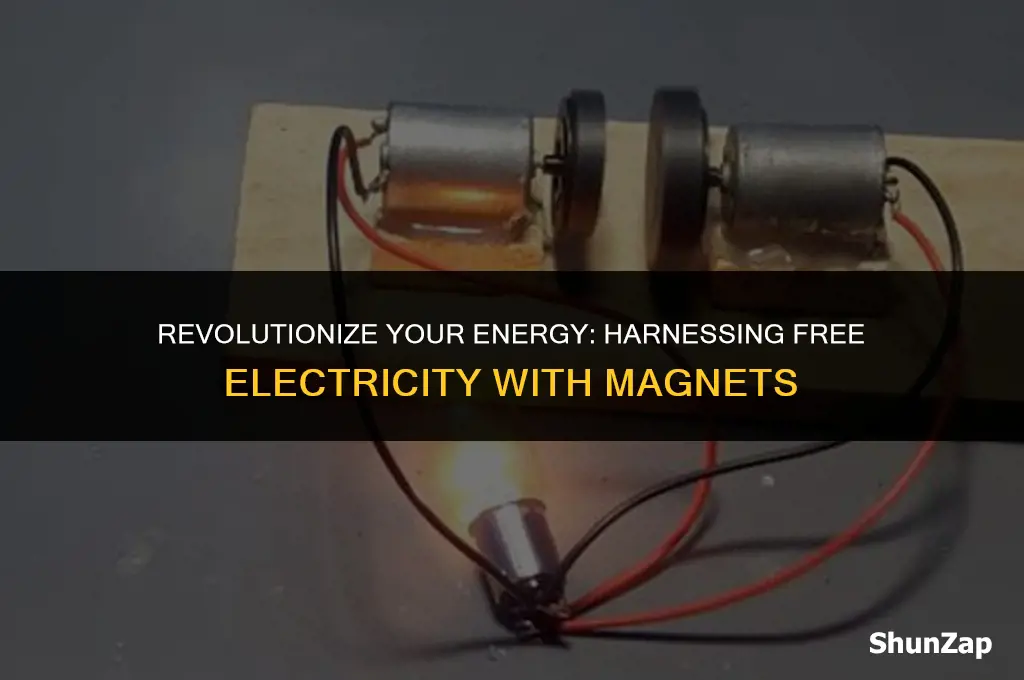 how to create free electricity using magnets