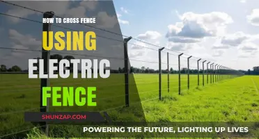 Safely Crossing Electric Fences: A Practical Guide