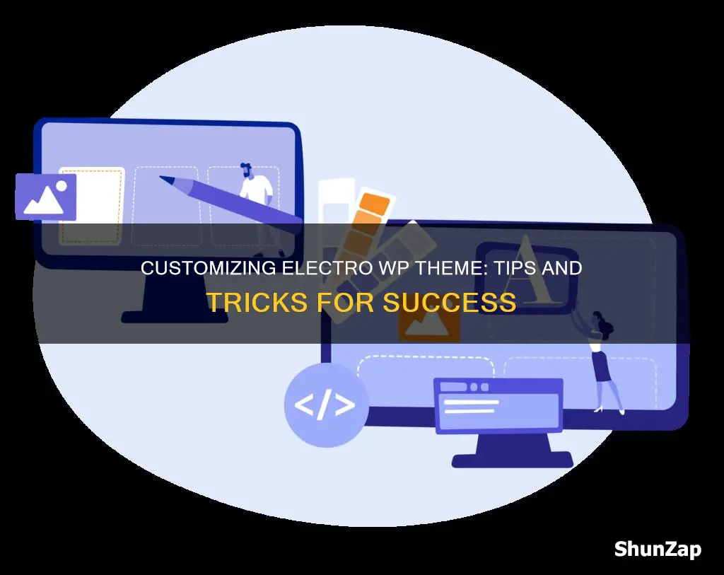 how to customize the electro wp theme