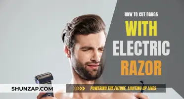 Cutting Bangs with an Electric Razor: A Step-by-Step Guide