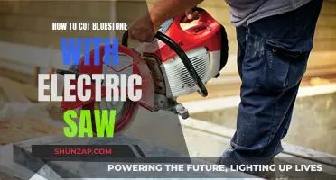The Best Way to Cut Bluestone with an Electric Saw