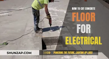 Cutting Concrete Floors: Electrical Work Safety Guide