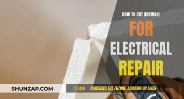 Cutting Drywall for Electrical Repairs: A Step-by-Step Guide