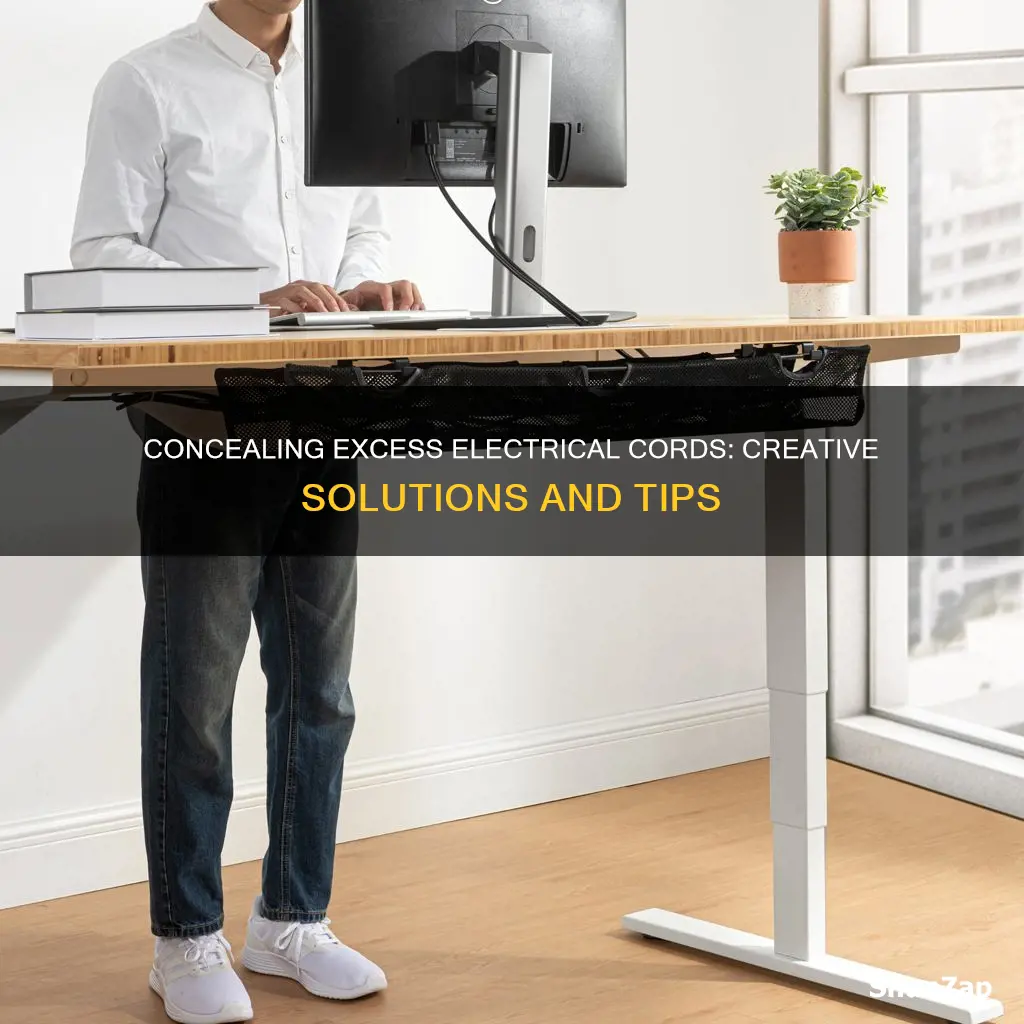 how to deal with excess electrical cords