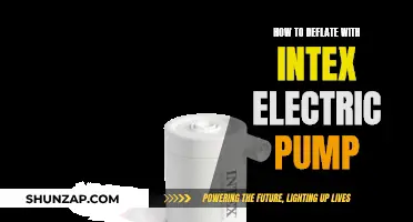 Deflating with Intex Electric Pump: A Step-by-Step Guide