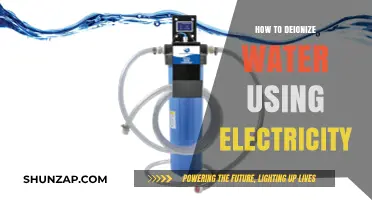 Electrifying Purity: A Guide to Deionizing Water with Electricity