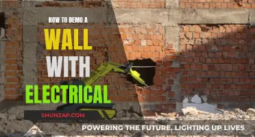 Demolishing a Wall With Electrical: A Step-by-Step Guide