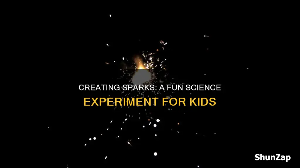 how to demonstrate electric spark to kids