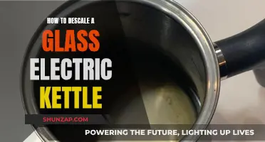 Descaling Your Glass Electric Kettle: A Step-by-Step Guide