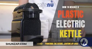 Descale Your Plastic Electric Kettle: Quick and Easy Steps