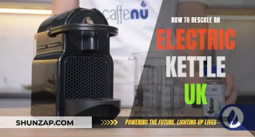 Descaling Your Electric Kettle: A Step-by-Step Guide