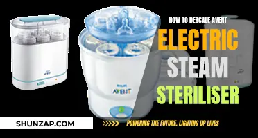 Avent Electric Steam Sterilizer: Descaling Made Easy