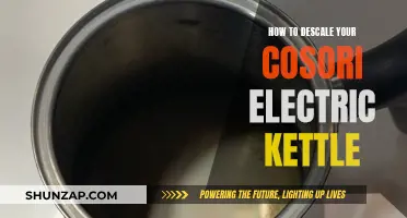 Descaling Your Cosori Electric Kettle: Step-by-Step Guide