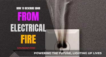 Electrical Fire: A Distinctive Odor and Its Description