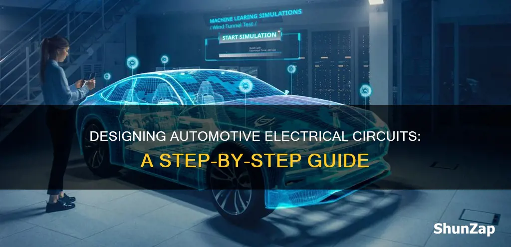 how to design an automotive electrical cirxuit