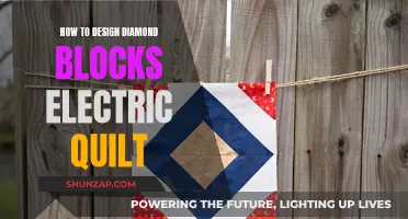 Designing Diamond Blocks in Electric Quilt: A Beginner's Guide