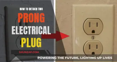 Easy Steps to Detaching a Two-Prong Electrical Plug