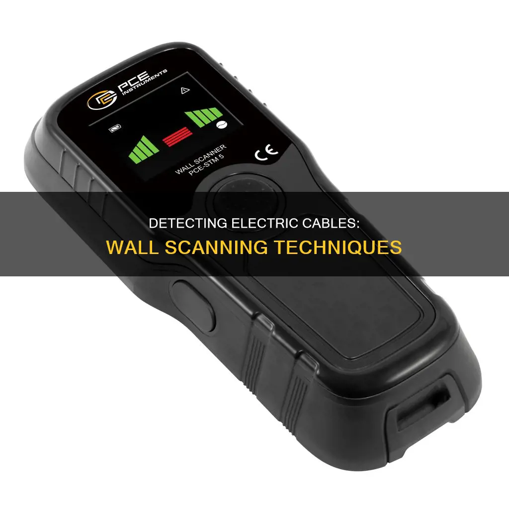 how to detect electric cables in walls