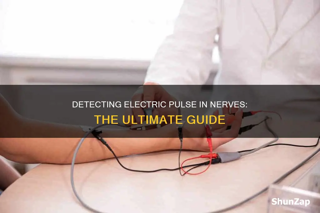 how to detect electric pulse in nerves