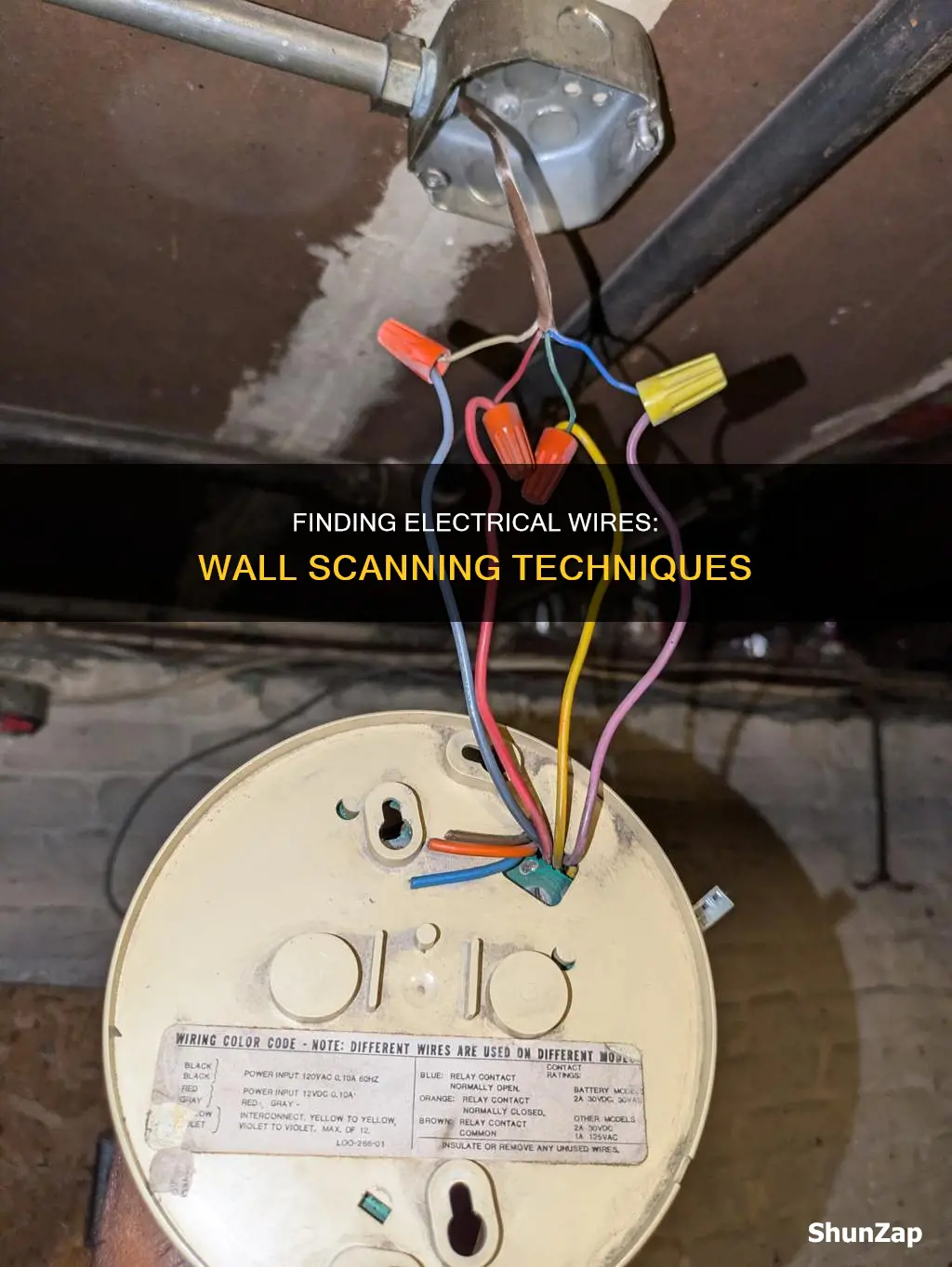 how to detect electrical wiring in walls