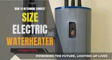 Choosing the Right Electric Water Heater Size
