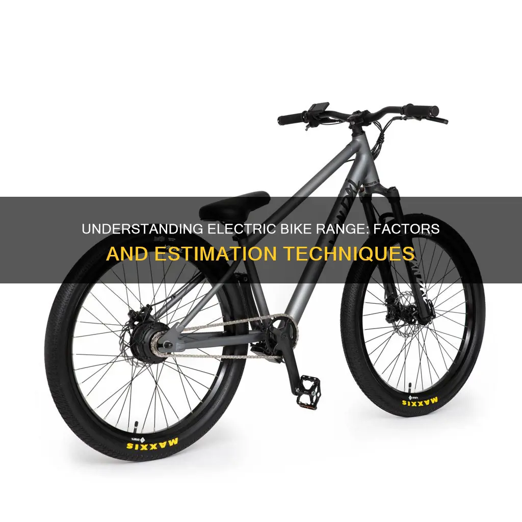 how to determine electric bike range