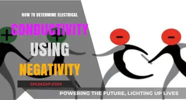 Exploring Electrical Conductivity Through the Lens of Negativity
