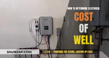 Understanding the Electrical Cost of Running a Well