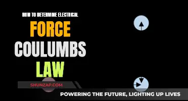 Understanding Coulomb's Law: Calculating Electrical Force