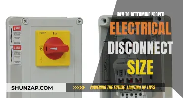 Choosing the Right Electrical Disconnect Size