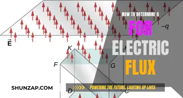 Understanding Electric Flux: Determining the Charge Q