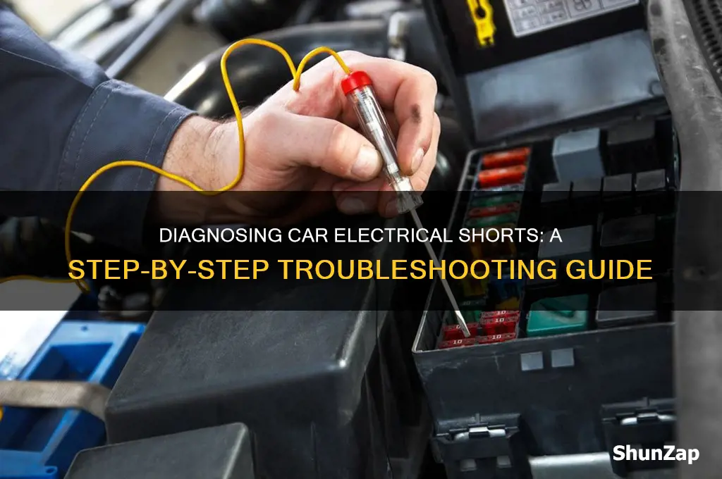 how to diagnois electrical shorts in a car