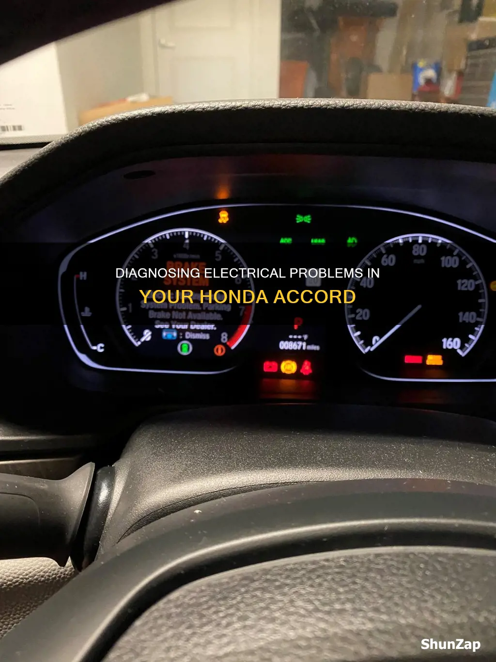how to diagnos electric problem honda accord