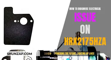 Troubleshooting Electrical Issues on Your HRX2175HZA