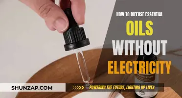 Natural Essential Oil Diffusion: No Electricity Needed
