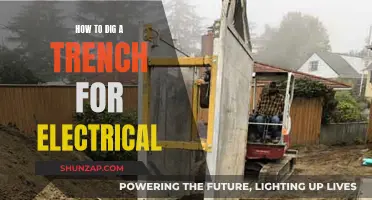 Digging Trenches for Electrical Work: A Step-by-Step Guide