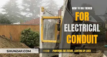 Digging Trenches for Electrical Conduit: A Step-by-Step Guide