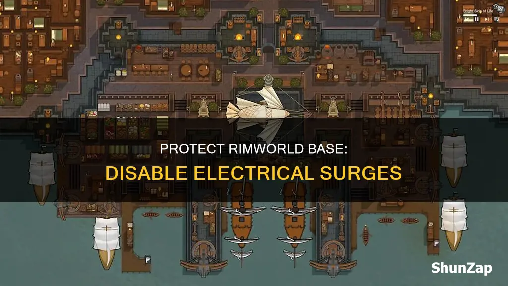 how to disable electrical surges in rimworld